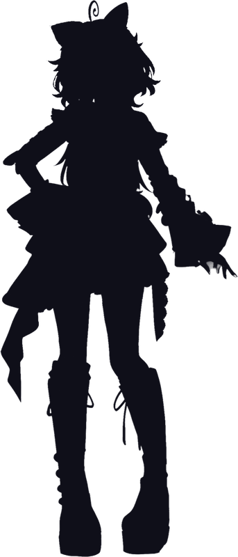 Mika Maneki silhouette